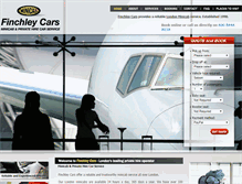 Tablet Screenshot of finchleycars.com